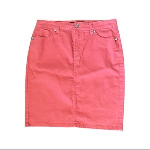 Vintage Y2K pink skirt with rhinestones